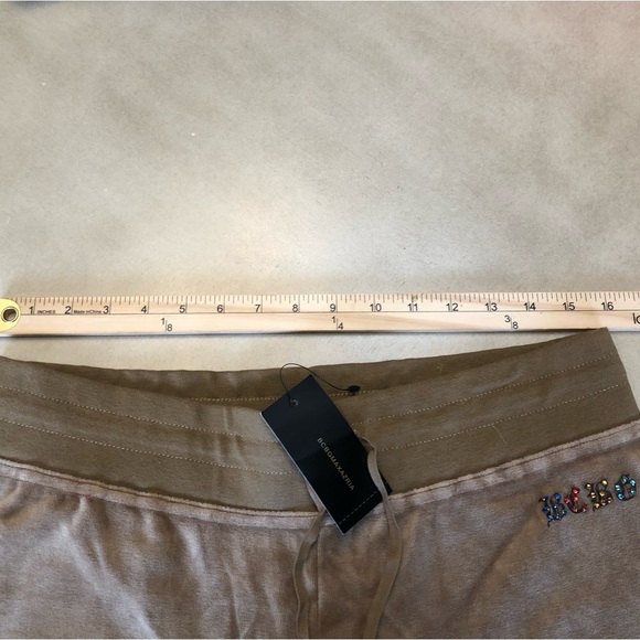 BCBG MAXAZRIA, Stone Detail Cross Zip up Track Suit Size Large - Picture 2 of 16